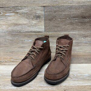 Colorado Moc Toe Brown Leather Chukka Boats Women's Size 9